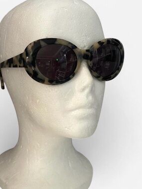 Tortoiseshell Oval Sunglasses - Women Accessories